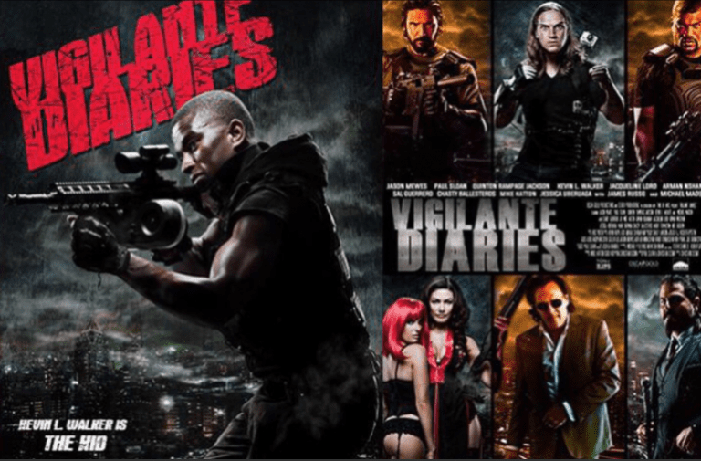 Kevin L Walker Stars in Vigilante Diaries supported by Michael jai WHite rampage Jackson Chasty Ballesteros Danny Trejo and more