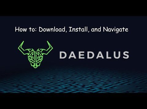 cardano daedalus wallet tutorial
