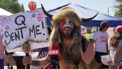 qanon shaman jake angeli talks t