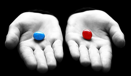 red pill blue pill