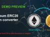 ERC20 Ethreum to Cardano protocol token converter DEMO