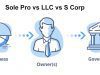 Sole Pro vs LC vs S Corp