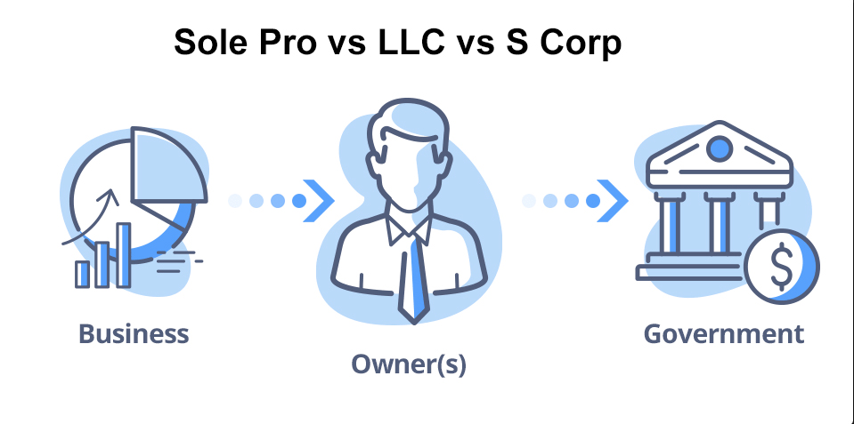 Sole Pro vs LC vs S Corp