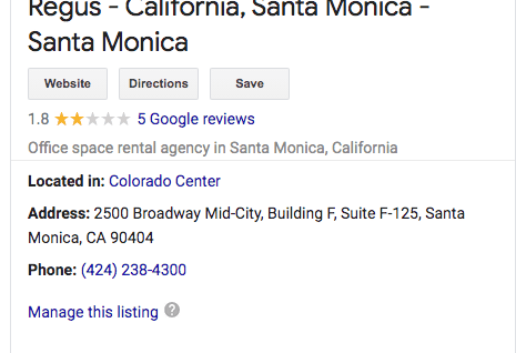 Regus IWCPLC Permanently Closes Locations as they Struggle with Clients and Unscrupulous Employees like Adam Mazza 33