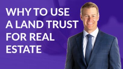 why you should use a land trust