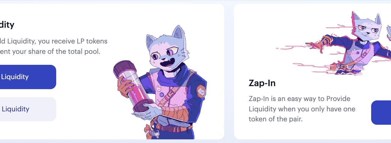 Minswap MIN Cardano ADA ZA in add liquidity