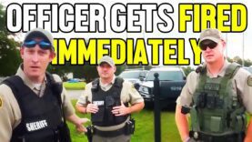 cop gets fired immediately after