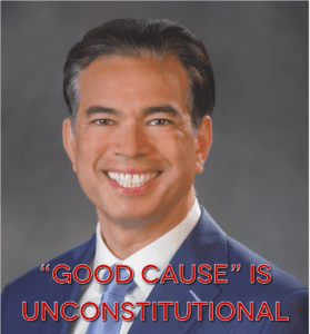 good cause unconstitutional