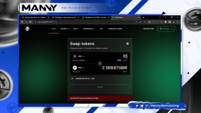 Paribus (PBX) Live on Cardano (ADA) Wingriders DEX