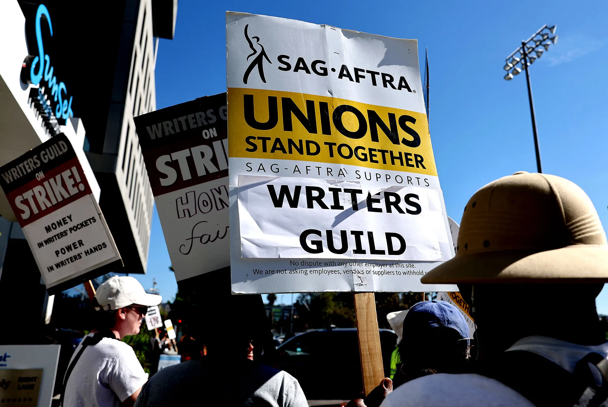 Tensions Rise as SAG AFTRA Grants Interim Agreements Amid Hollywood Strikes