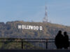 FILE PHOTO: Hollywood sign in Hollywood, Los Angeles, California