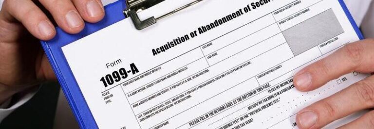 1099A Acquisition or Abandonment of Secured Property