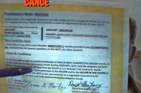 A Little Promissory Note or CAP Security Pays Mortgage in 14 days